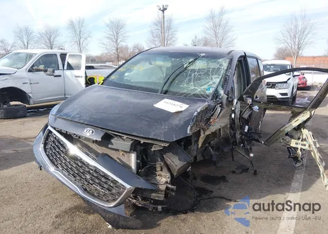 2019 Kia Sedona Lx из США, поврежденный, VIN KNDMB5C17K6547232